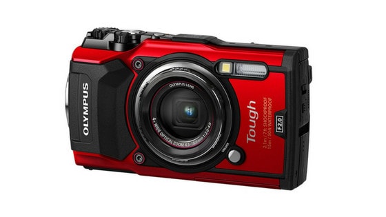 Olympus Tough TG-5 waterproof vlog camera