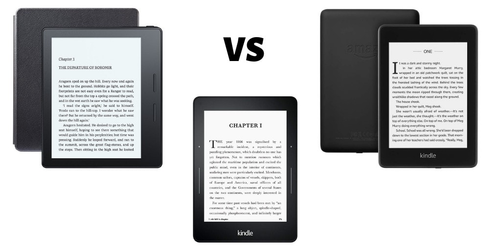Kindle Oasis vs Paperwhite vs Voyage: Best Ebook Readers to Buy