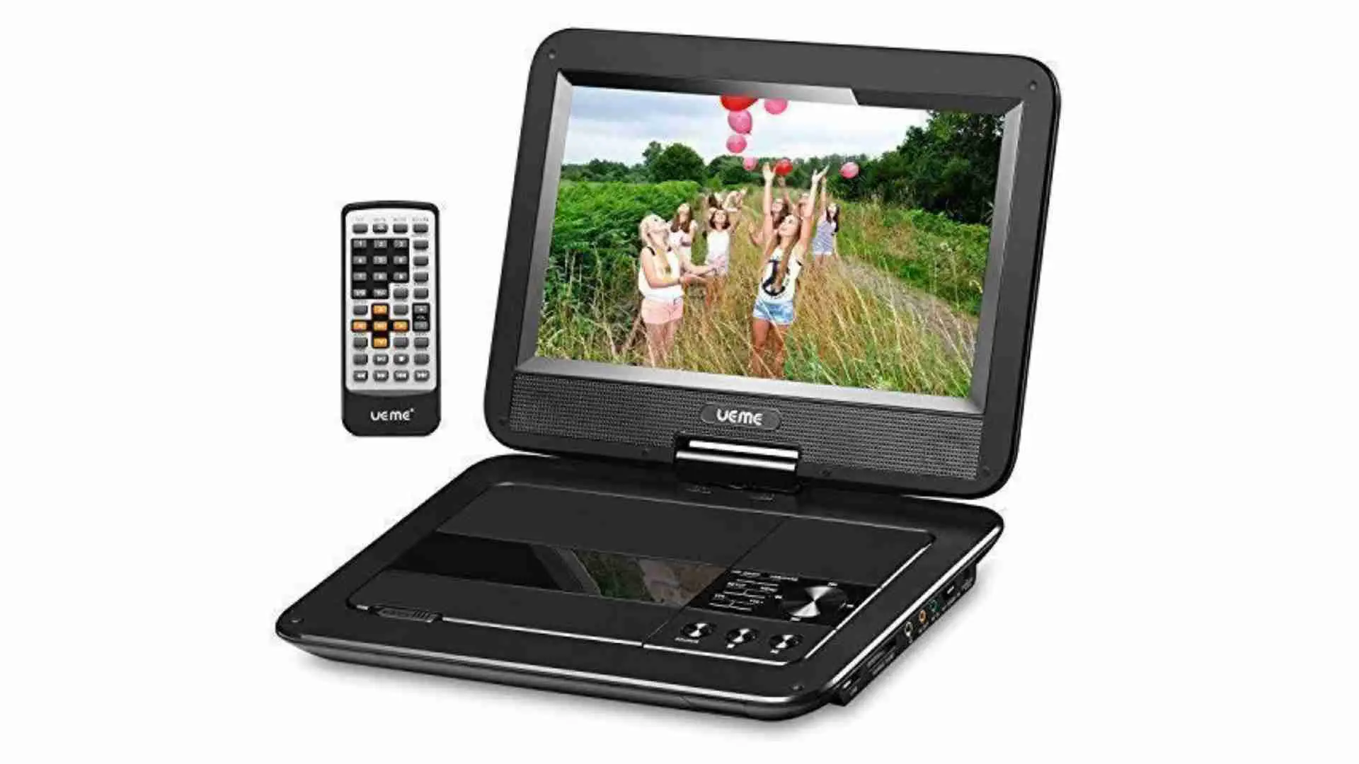 UEME Portable DVD CD Player with 10.1 Inch LCD Screen