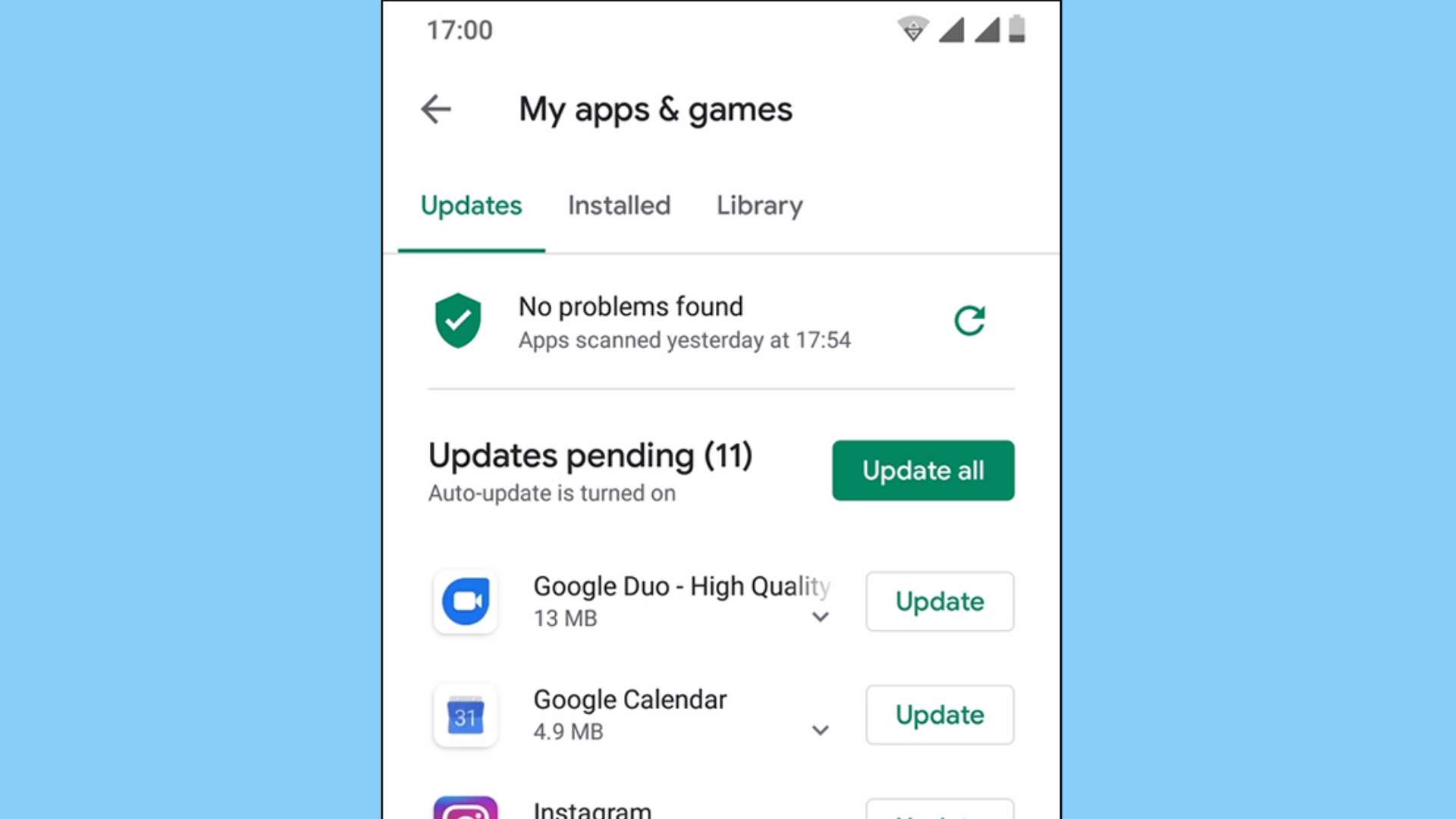 Update All Android Apps