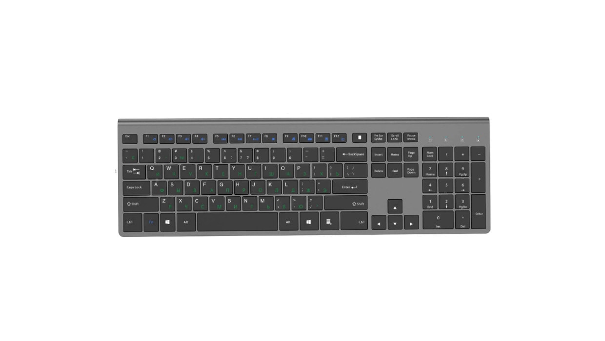 Full Size Keyboard layout