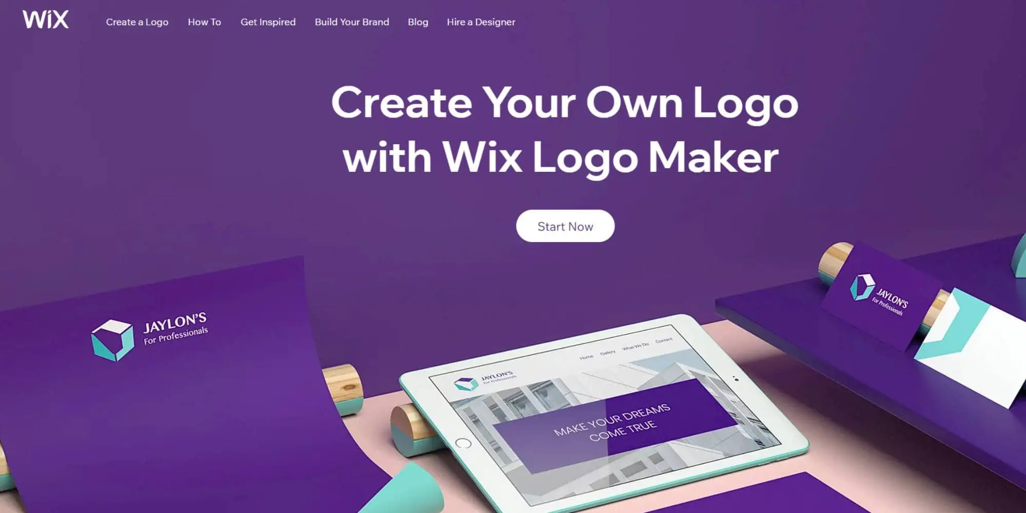 Wix logo maker is free