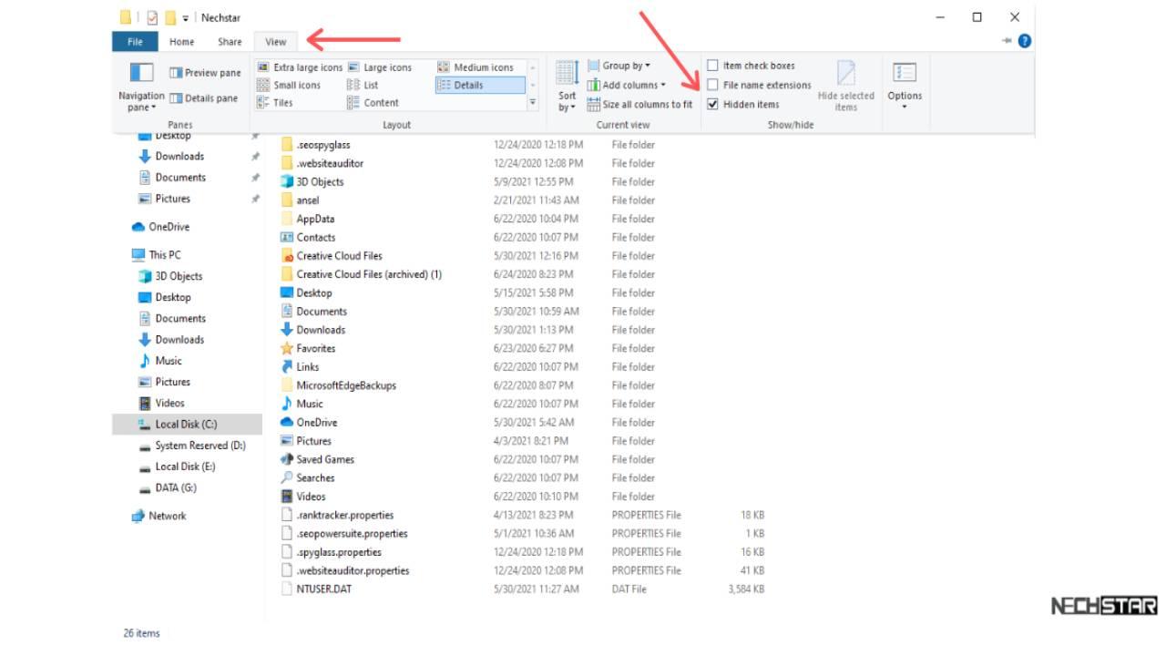 Where is Appdata folder in Windows 10